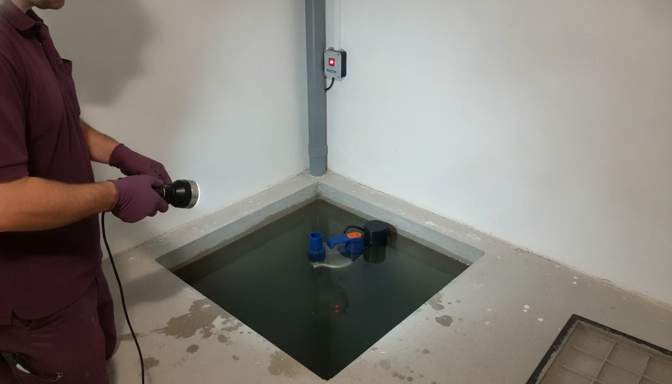 Dépannage pompe de relevage Frossay – problème / diagnostic